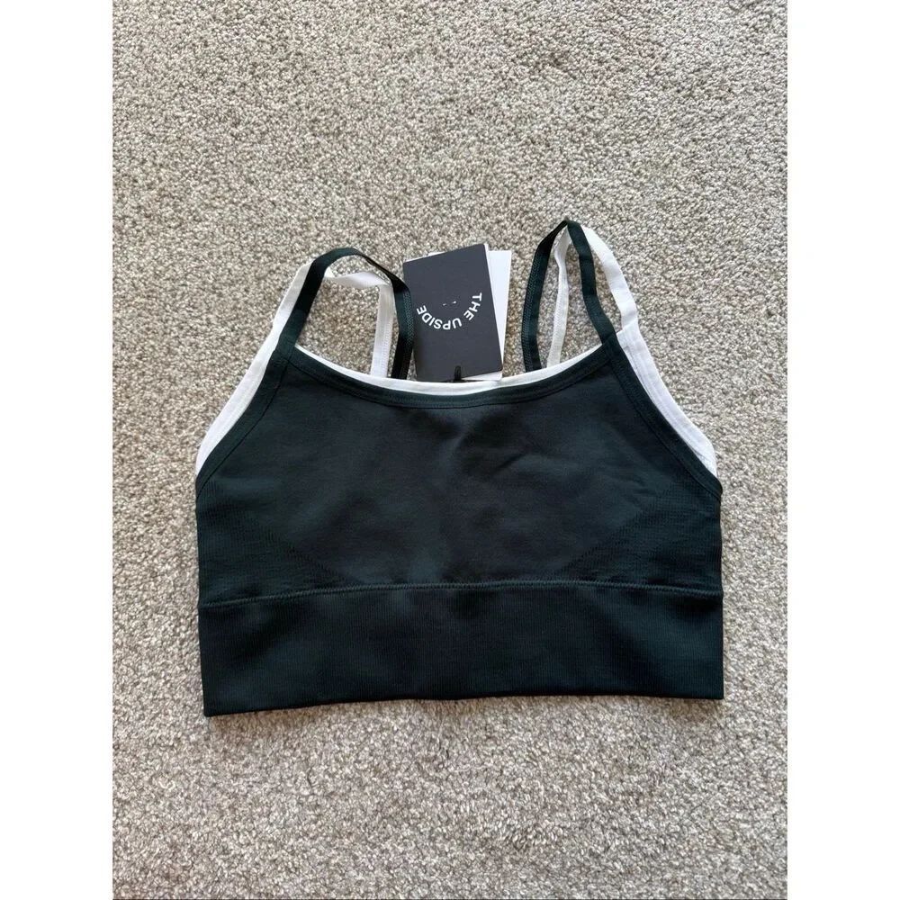 The Upside Green Sports Bra NWT